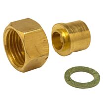 RACCORD SOUDER GAZ NAT 2 PIECES+JOINT D22 3/4