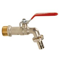 Robinet de puisage à sphère filetage M15/21-20/27 Ø15 mm - SPID'O