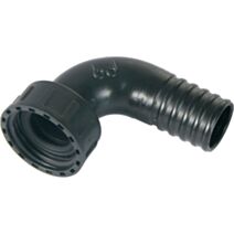 Coude avec joint F40/49-M40 mm canelle - SPID'O