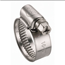 2 colliers inox 12mm 32-50 - SPIDO