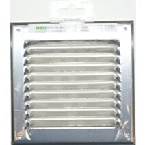 Grille alu à auvents avec moustiquaire 150 x 150 - HBH