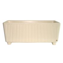 Jardinière sequoia 116 cm rotomoulé 114l beige