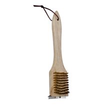 Brosse pour grille barbecue 2 en 1 inox - COOK'IN GARDEN