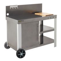 Desserte pour plancha à poser Nova XL 122x65x105cm - COOK'IN GARDEN