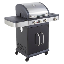 Barbecue à gaz Americain Fidgi 3 brûleurs+side - COOK'IN GARDEN