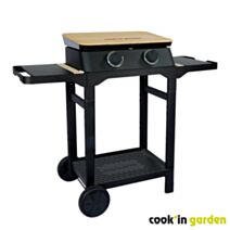 Plancha gaz sur chariot Dune 60 4Kw - COOK'IN GARDEN