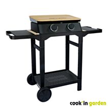 Plancha gaz sur chariot Dune 60 4Kw - COOK'IN GARDEN