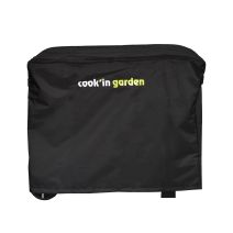 Housse pour barbecue H.75x100x55cm noir       