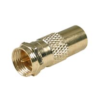 Adaptateur "f" mâle / 9,52mm femelle or - OPTEX