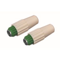 Fiche coaxial f9 x2 - OPTEX