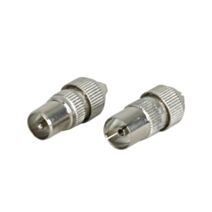 Fiches coaxiales mâle/femelle 9,52mm - OPTEX