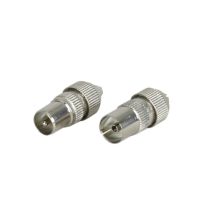 Fiches coaxiales mâle/femelle 9,52mm - OPTEX