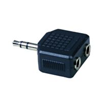 Adaptateur jack mâle 3,5 mm / 2 femelles 3,5 mm stéréo - OPTEX