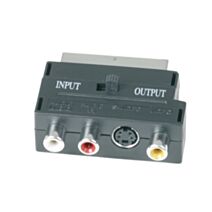 adaptateur péritel / 3rca + s-vhs - OPTEX