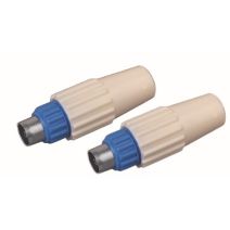 Fiches coaxiales femelle 9,52mm - OPTEX