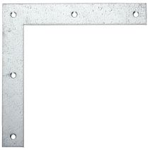 Équerre d'angle 30x200x3mm Ø6,5mm 5 trous - ALBERTS