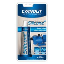 Colle Silicone+ Joint Bleu - CYANOLIT
