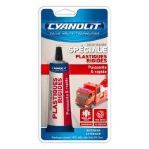 Colle Spéciale Plastiques Rigides 50ml - CYANOLIT