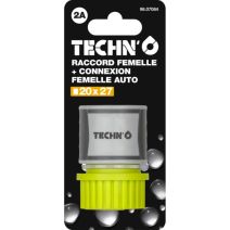 Raccord d'arrosage Femelle 20x27 Plastique - TECHN'O