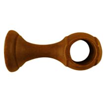 1 support bois moyen Ø20 63mm merisier