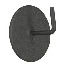 2 Supports Ronds Adhésifs Tringle de Vitrage Ø7mm Ø10mm Météorite - MOBOIS