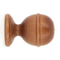 Embout rayé à visser bois classique ø 35mm merisier - MOBOIS