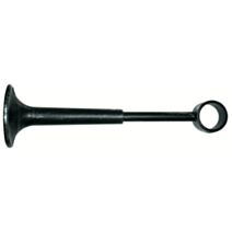 1 support métal à oeil Ø20 réglable de 105 à 180mm noir argen