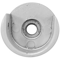 2 naissances métal Ø 20 blanc brillant - MOBOIS