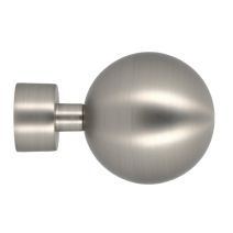 Embout métal Ø20mm Opium Chromé Mat