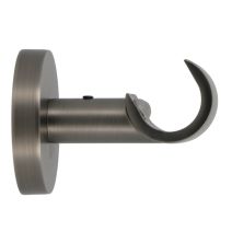 Support métal Ø20mm Ouvert 50mm Gun foncé