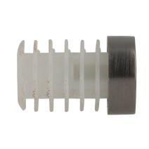 2 Embouts métal Ø20mm Fermium Gun foncé