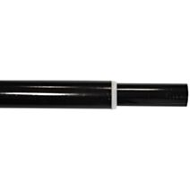 1 tringle métal Ø20 extensible de 1m20 à 2m10 noir brillant