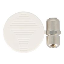 Poulie de Bas Gland Cache Noeud Chrome