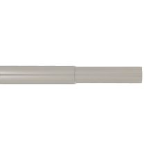 Barre à rideaux métal Ø28mmx2,4-4m chrome mat - MOBOIS