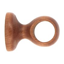 1 support bois monobloc court Ø28 50mm merisier - MOBOIS