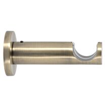 Support métal Ø28mm Tige 95mm Doré Vieilli