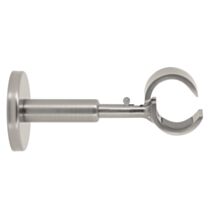Support métal Ø28mm/20 Extensible De 115 A 135mm Easy Fix Chrome mat - MOBOIS