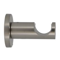 Support métal Ø28mm Tige 60mm Chromé Mat