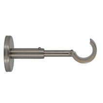 Support métal Ø28mm Ouvert 115-150mm Chromé Mat