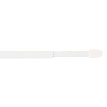 Tringle à rideaux de vitrage extensible L.50/80cm MOBOIS