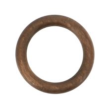 10 anneaux bois Ø70 pour tringle Ø35 chêne - MOBOIS