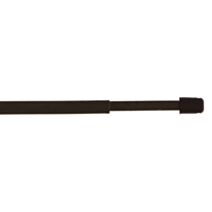 Tringles plates extensibles 50x80cm noir mat x2 métal - MOBOIS