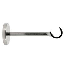 2 supports Chrome métal Ø20mm 120mm