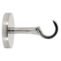 2 supports Chrome métal Ø20mm 60mm 