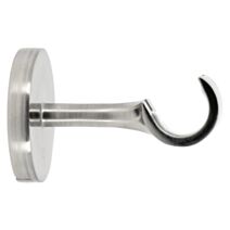 2 supports Chrome métal Ø20mm 60mm