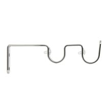2 supports Chrome Ø20mm 80/130mm 