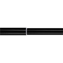 Tringle métal diamètre20 extensible 1m60-3m00 noir brillant - MOBOIS