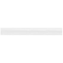 Tringle métal Ø20mm 2,5m Blanc Brillant