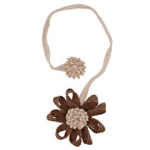 Embrasse pétales aimantée chocolat 48cm