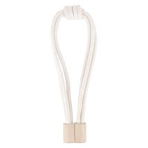 Embrasse corde bois aimantée sable 66cm